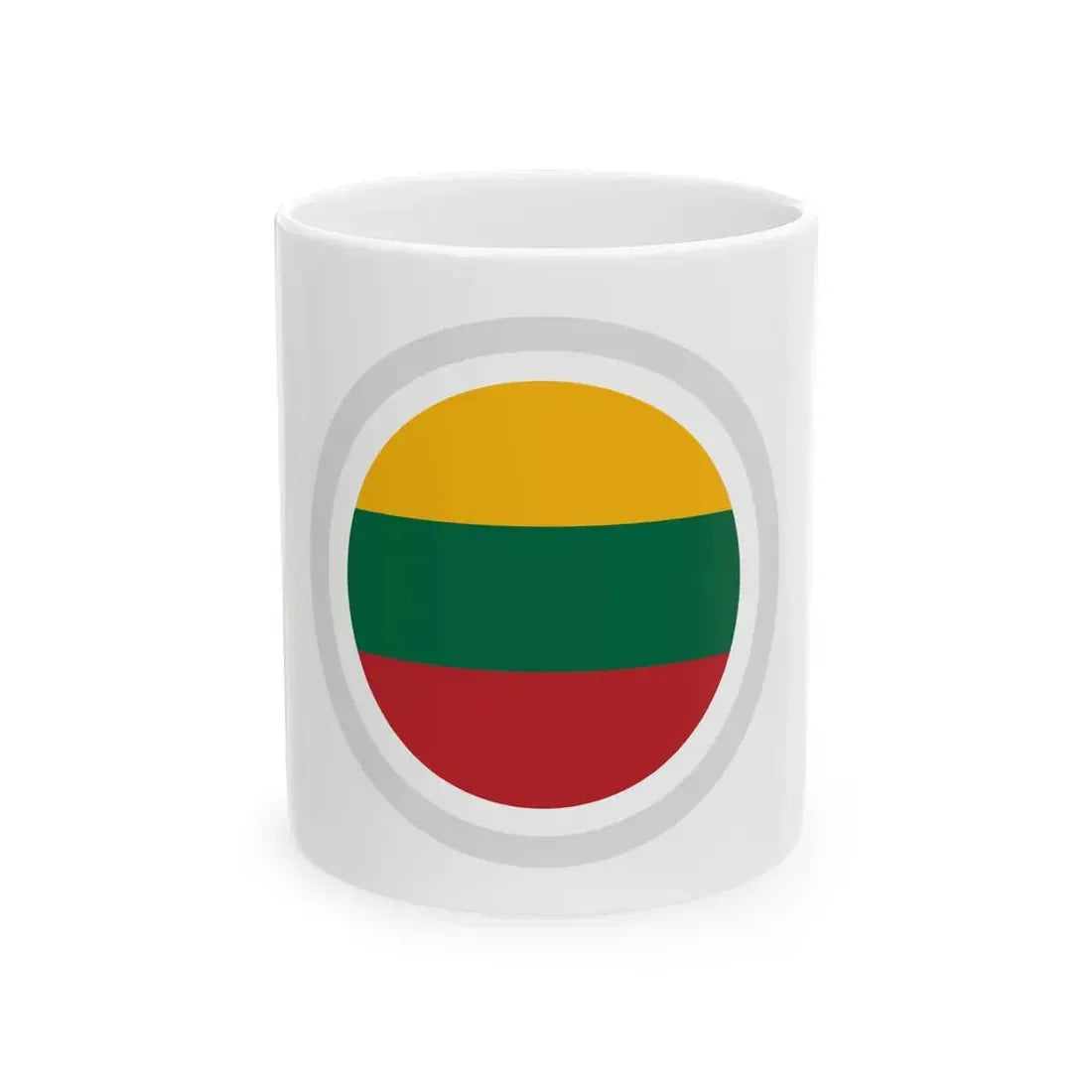 HSLithuania (Lithuania) White Coffee Mug 11oz - Go Mug Yourself
