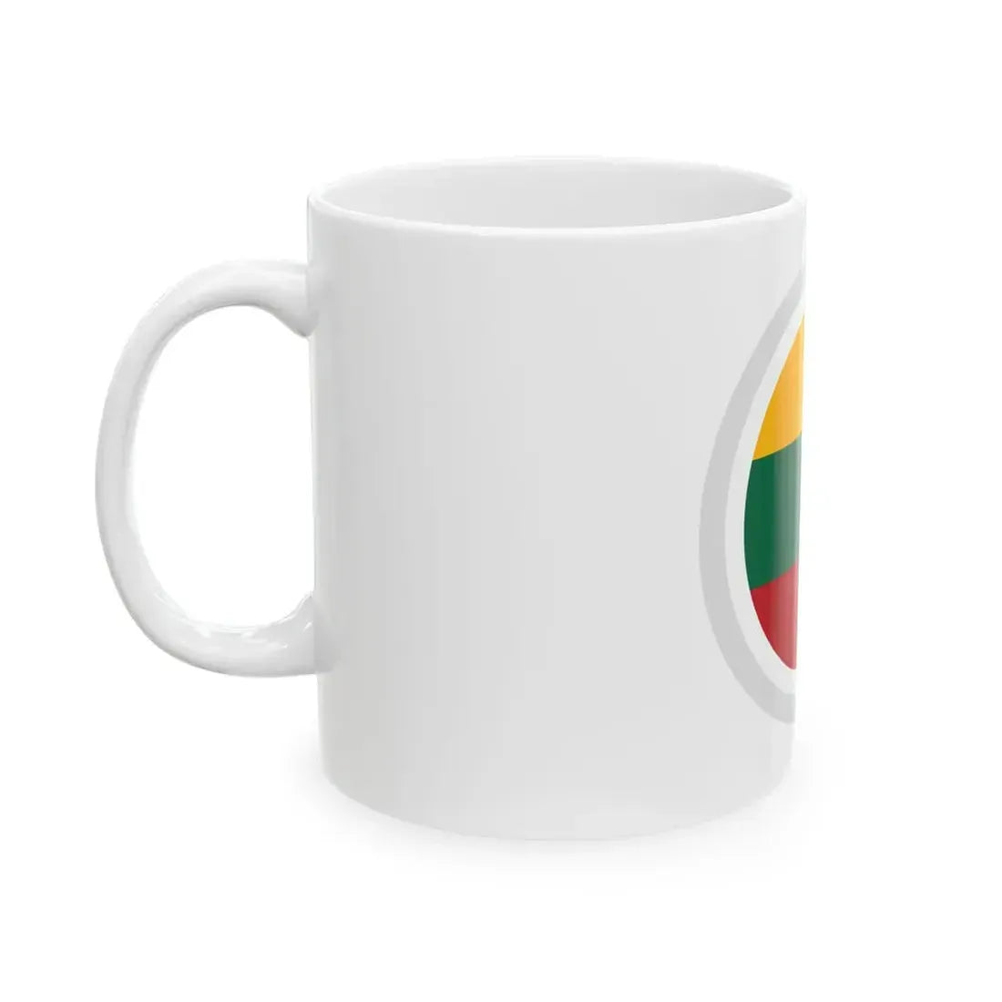 HSLithuania (Lithuania) White Coffee Mug - Go Mug Yourself