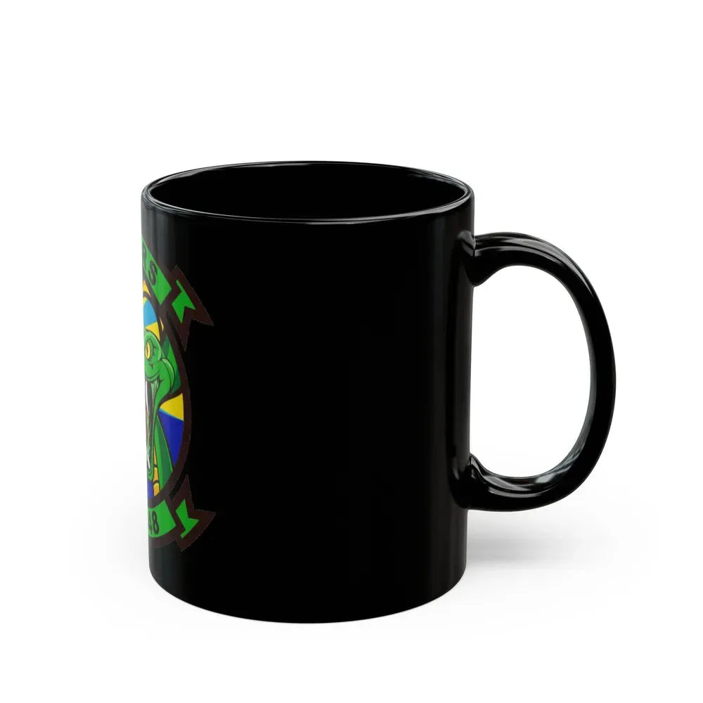 HSM 48 Helicopter Maritime Strike Squadron 48 (U.S. Navy) Black Coffee Mug - Go Mug Yourself