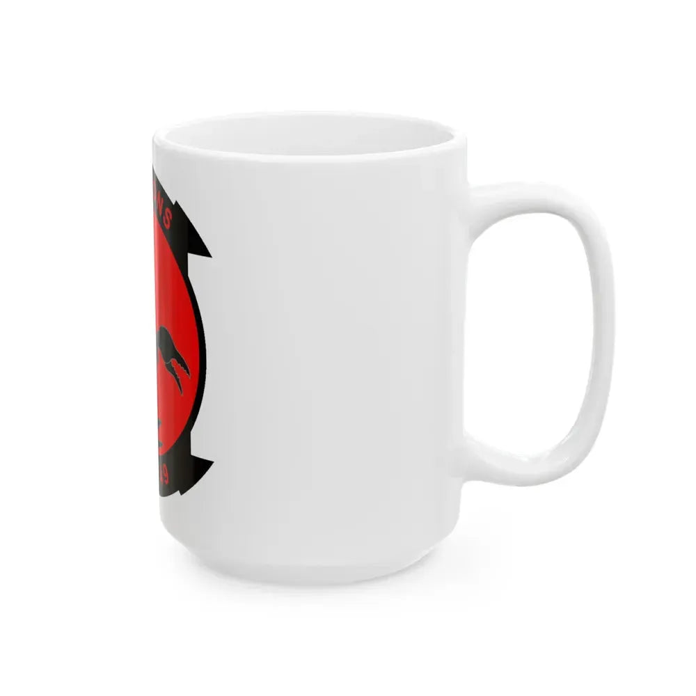 HSM 49 Helicopter Maritime Strike Squadron 49 (U.S. Navy) White Coffee Mug - Go Mug Yourself