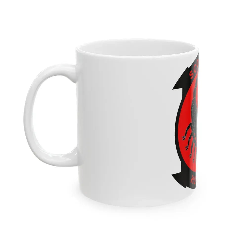 HSM 49 Helicopter Maritime Strike Squadron 49 (U.S. Navy) White Coffee Mug - Go Mug Yourself