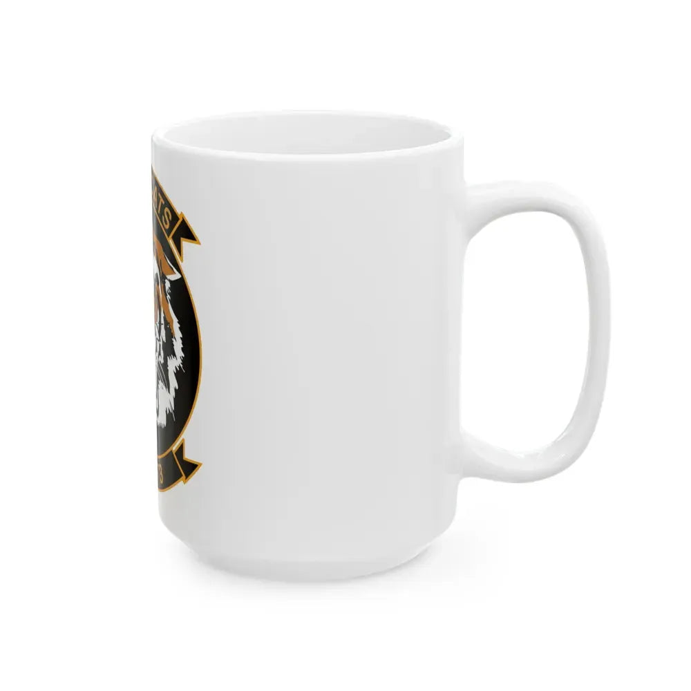HSM 73 Helicopter Maritime Strike Squadron 73 (U.S. Navy) White Coffee Mug - Go Mug Yourself