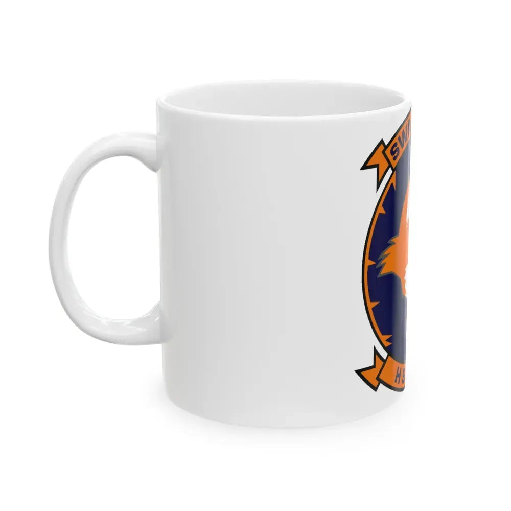 HSM 74 Helicopter Maritime Strike Squadron 74 (U.S. Navy) White Coffee Mug - Go Mug Yourself