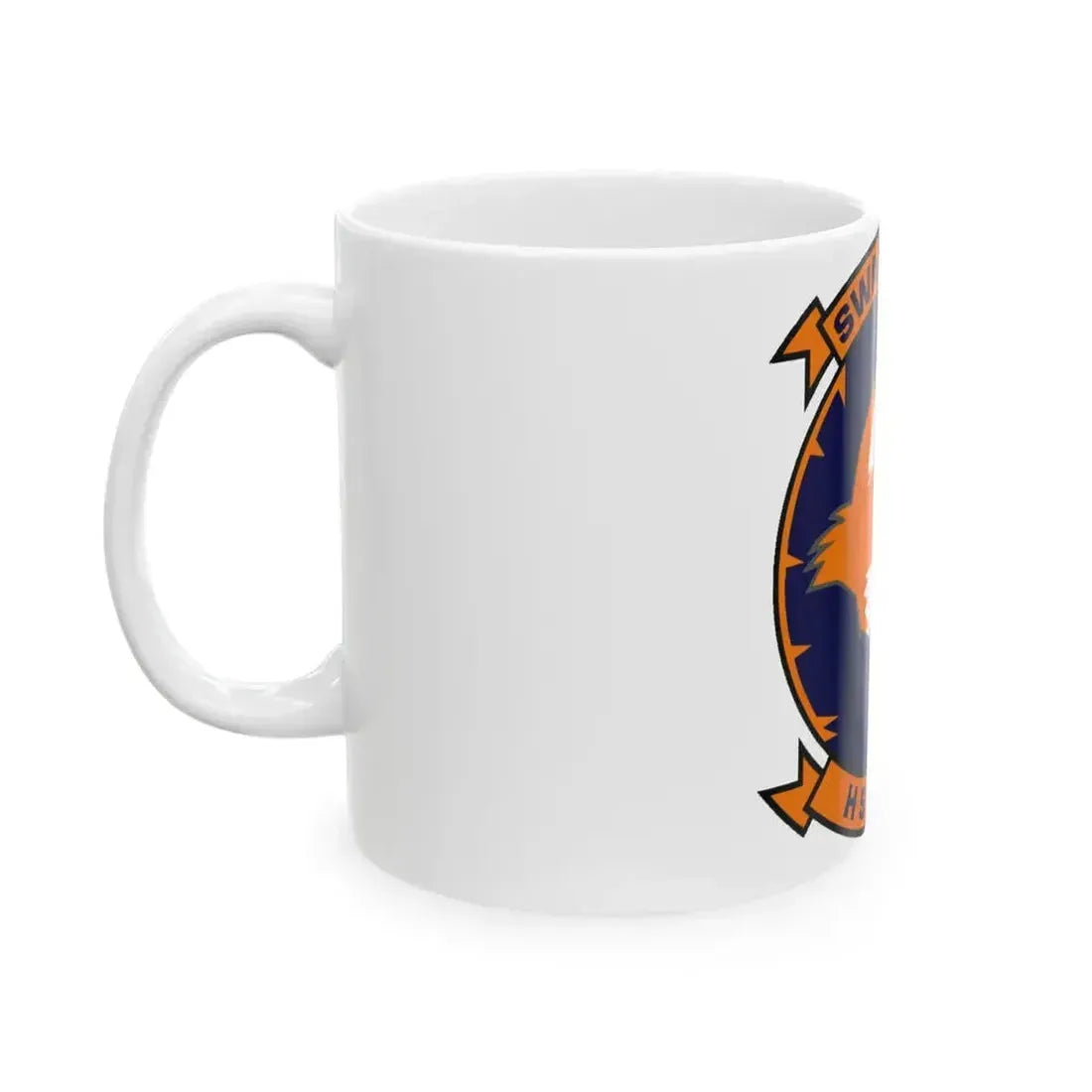 HSM 74 Helicopter Maritime Strike Squadron 74 (U.S. Navy) White Coffee Mug - Go Mug Yourself