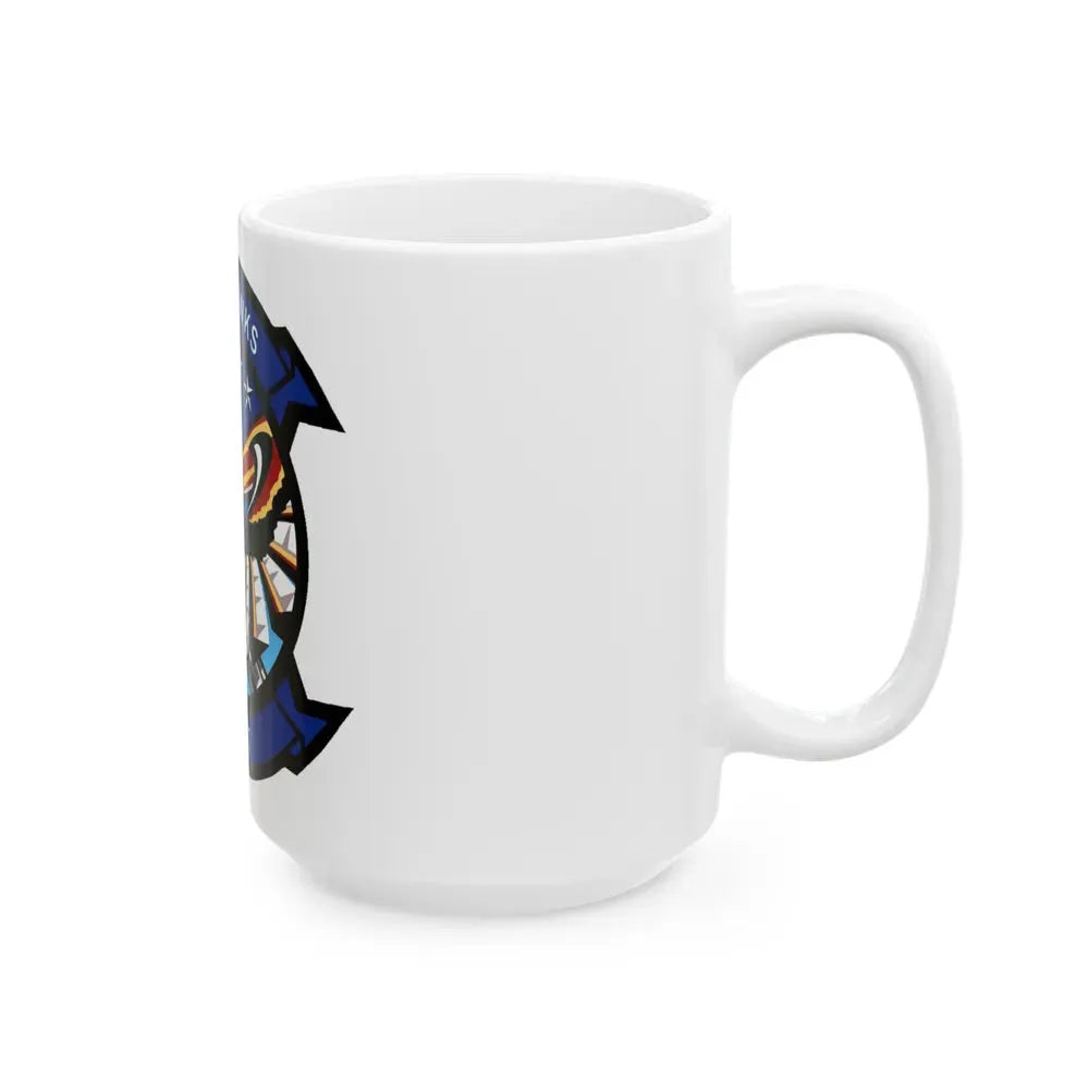 HSM 77 Helicopter Maritime Strike Squadron 77 (U.S. Navy) White Coffee Mug - Go Mug Yourself