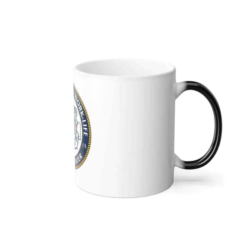 HSWL Service Center (U.S. Coast Guard) Color Changing Coffee Mug - Go Mug Yourself