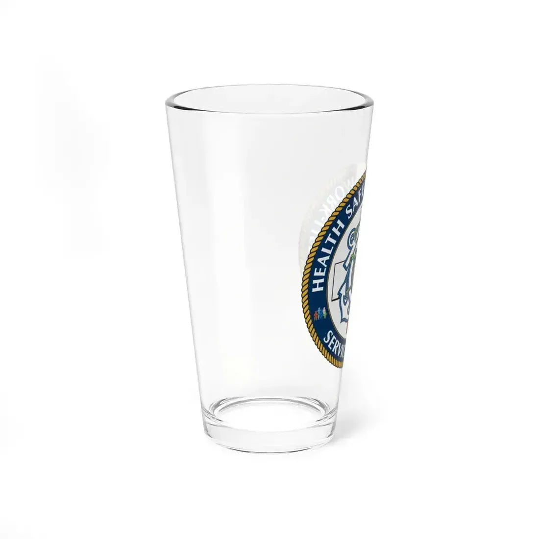 HSWL Service Center (U.S. Coast Guard) Pint Glass 16oz - Go Mug Yourself