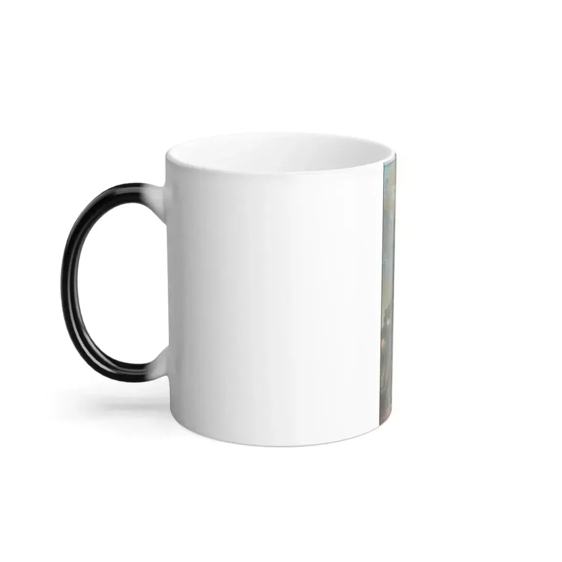 Hubert Robert (1733-1808) The Fountain - Oil on Canvas - Color Changing Mug 11oz - Go Mug Yourself
