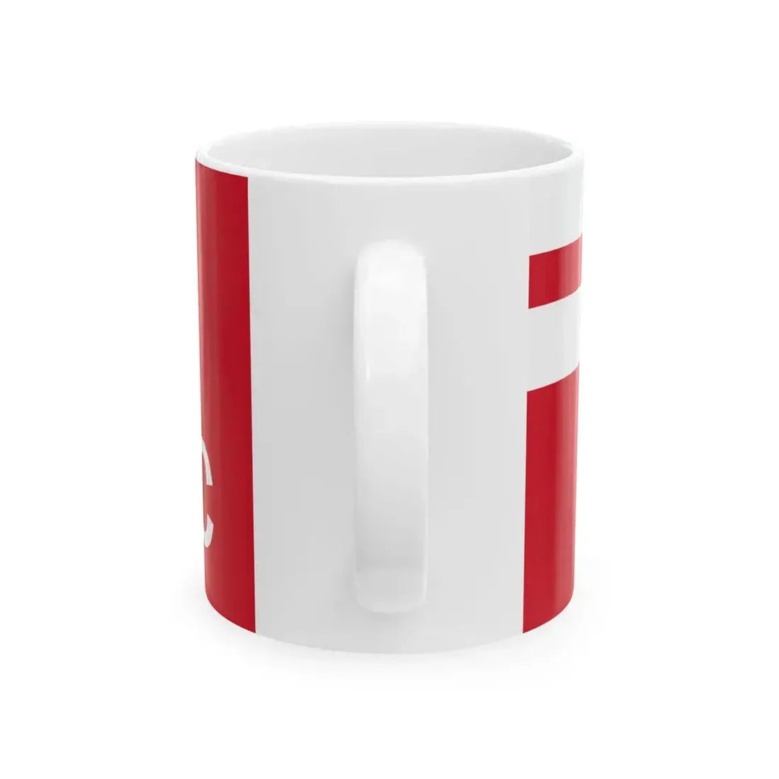 Hudsons Bay Company Flag 1682-1707 (Canada) White Coffee Mug - Go Mug Yourself