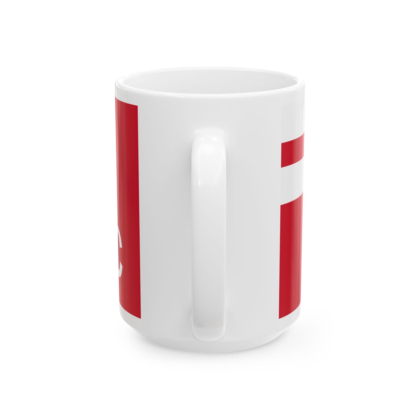 Hudsons Bay Company Flag 1682-1707 (Canada) White Coffee Mug-Go Mug Yourself