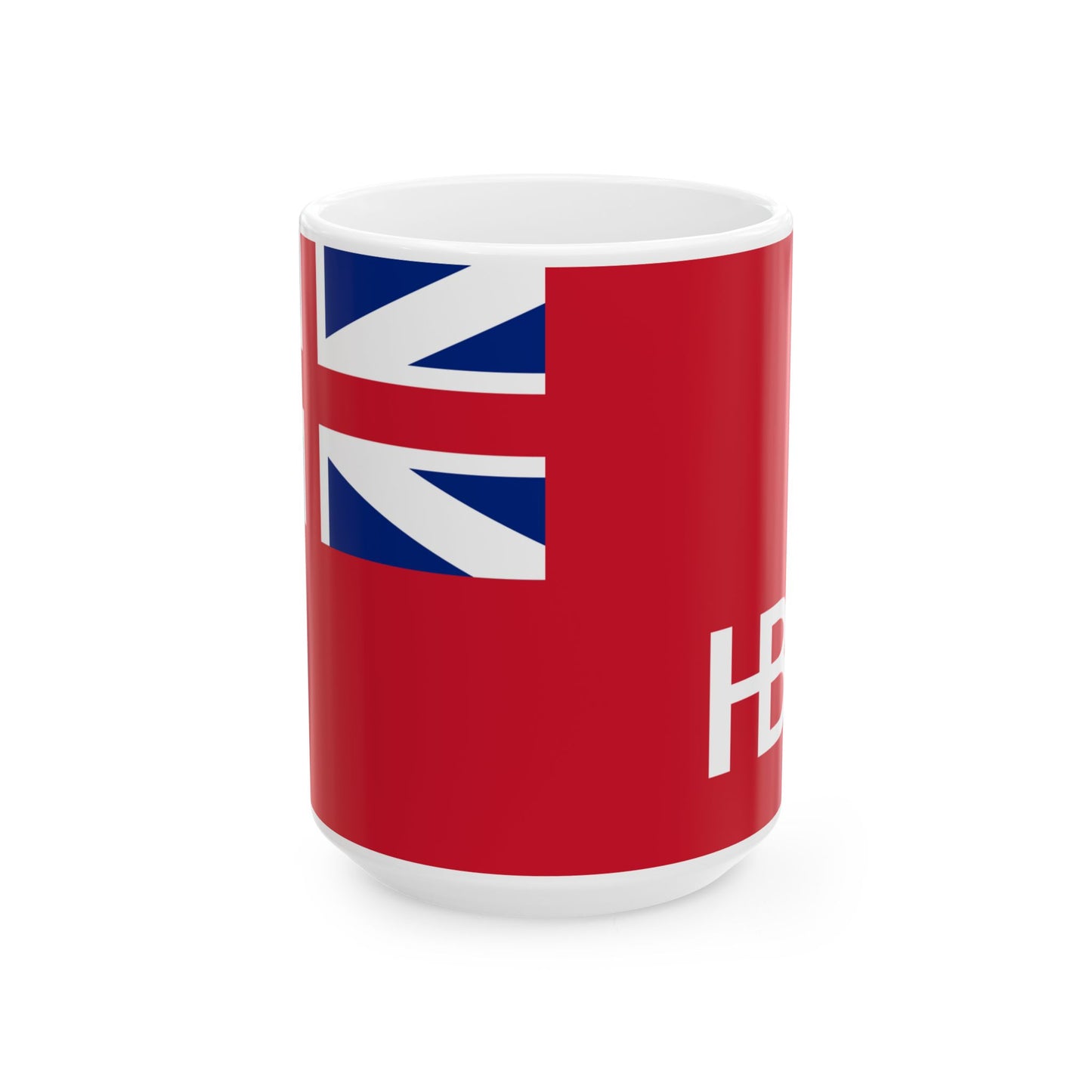 Hudsons Bay Company Flag 1707-1801 (Canada) White Coffee Mug-15oz-Go Mug Yourself