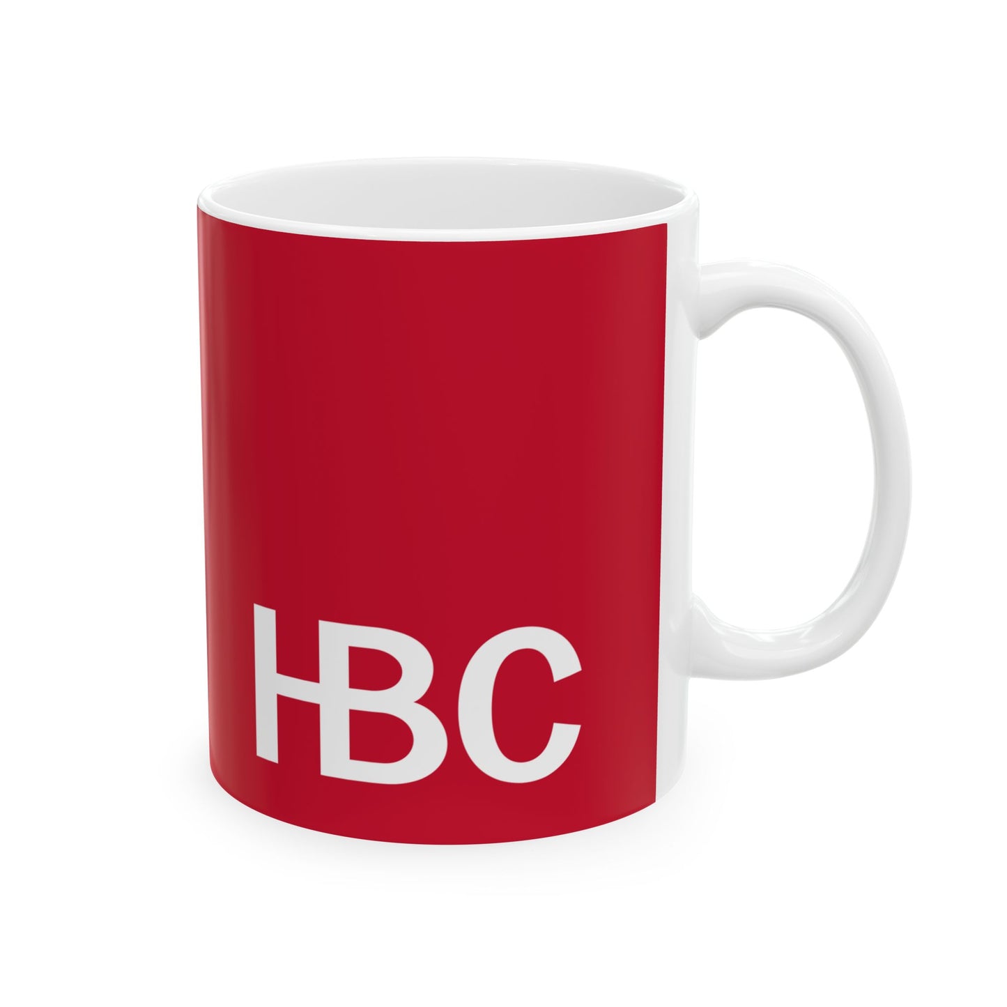 Hudsons Bay Company Flag (Canada) White Coffee Mug-Go Mug Yourself