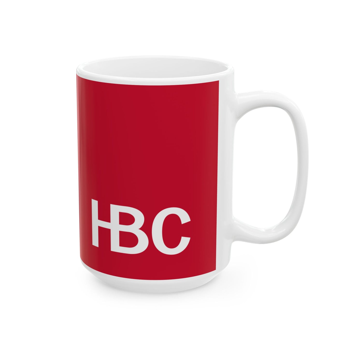 Hudsons Bay Company Flag (Canada) White Coffee Mug-Go Mug Yourself
