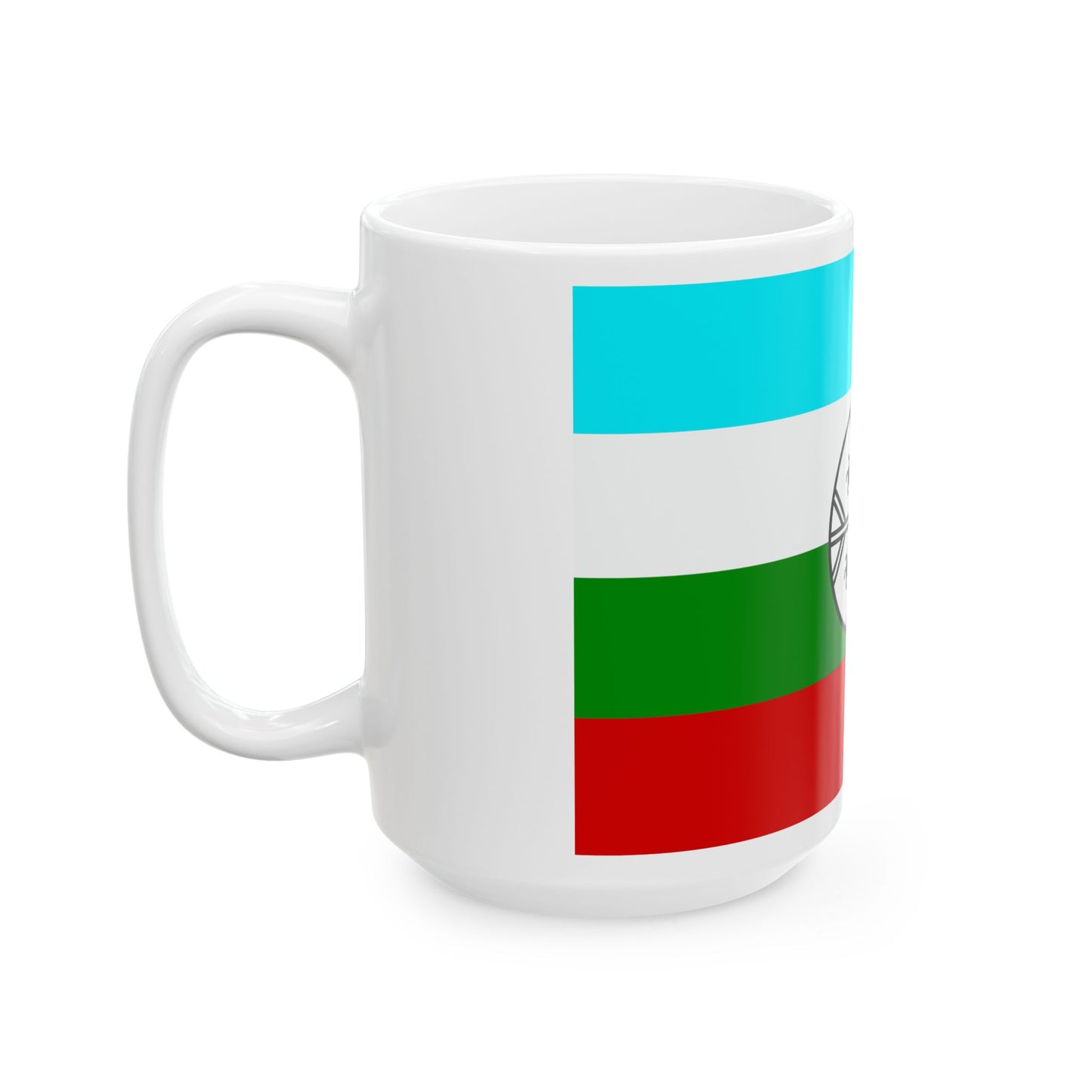 Huenteche flag (Chile) White Coffee Mug-Go Mug Yourself