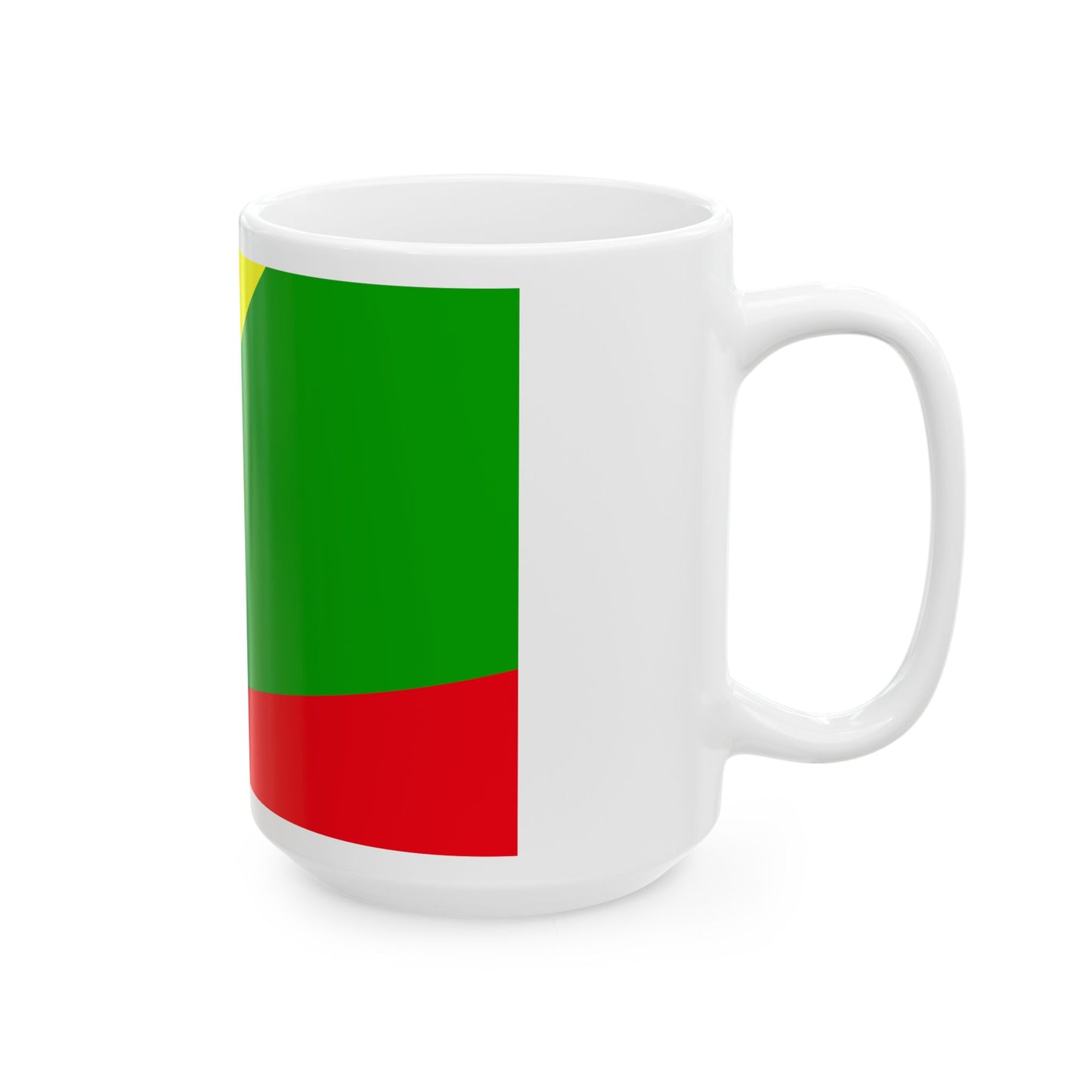 Huilliche flag (Chile) White Coffee Mug-Go Mug Yourself