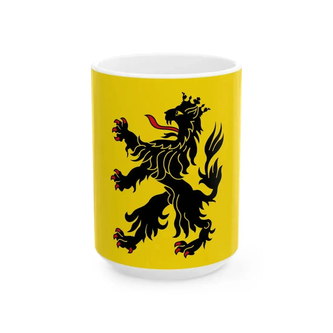 Hulst vlag (Netherlands) White Coffee Mug 15oz - Go Mug Yourself