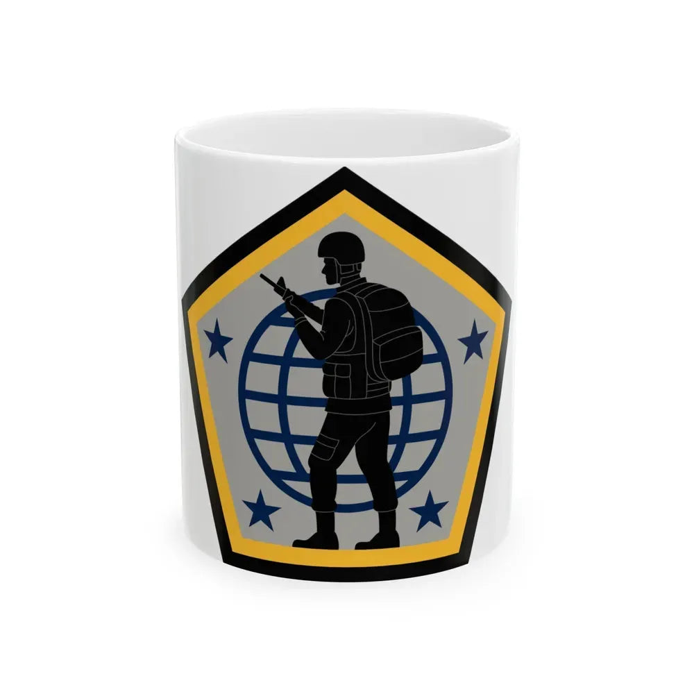 Human Resources Command (U.S. Army) White Coffee Mug 11oz - Go Mug Yourself