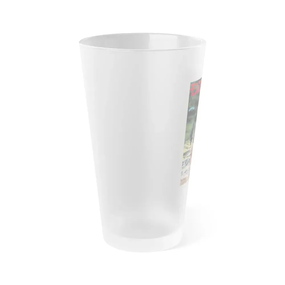 HUMANOIDS FROM THE DEEP (ASIAN) 1980 Movie Poster - Frosted Pint Glass 16oz - Go Mug Yourself