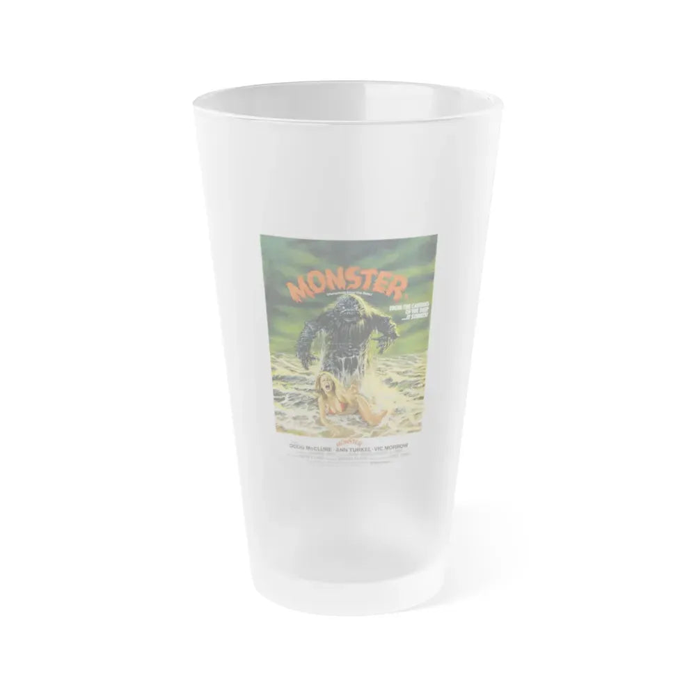 HUMANOIDS FROM THE DEEP (MONSTER) 2 1980 Movie Poster - Frosted Pint Glass 16oz 16oz Frosted - Go Mug Yourself