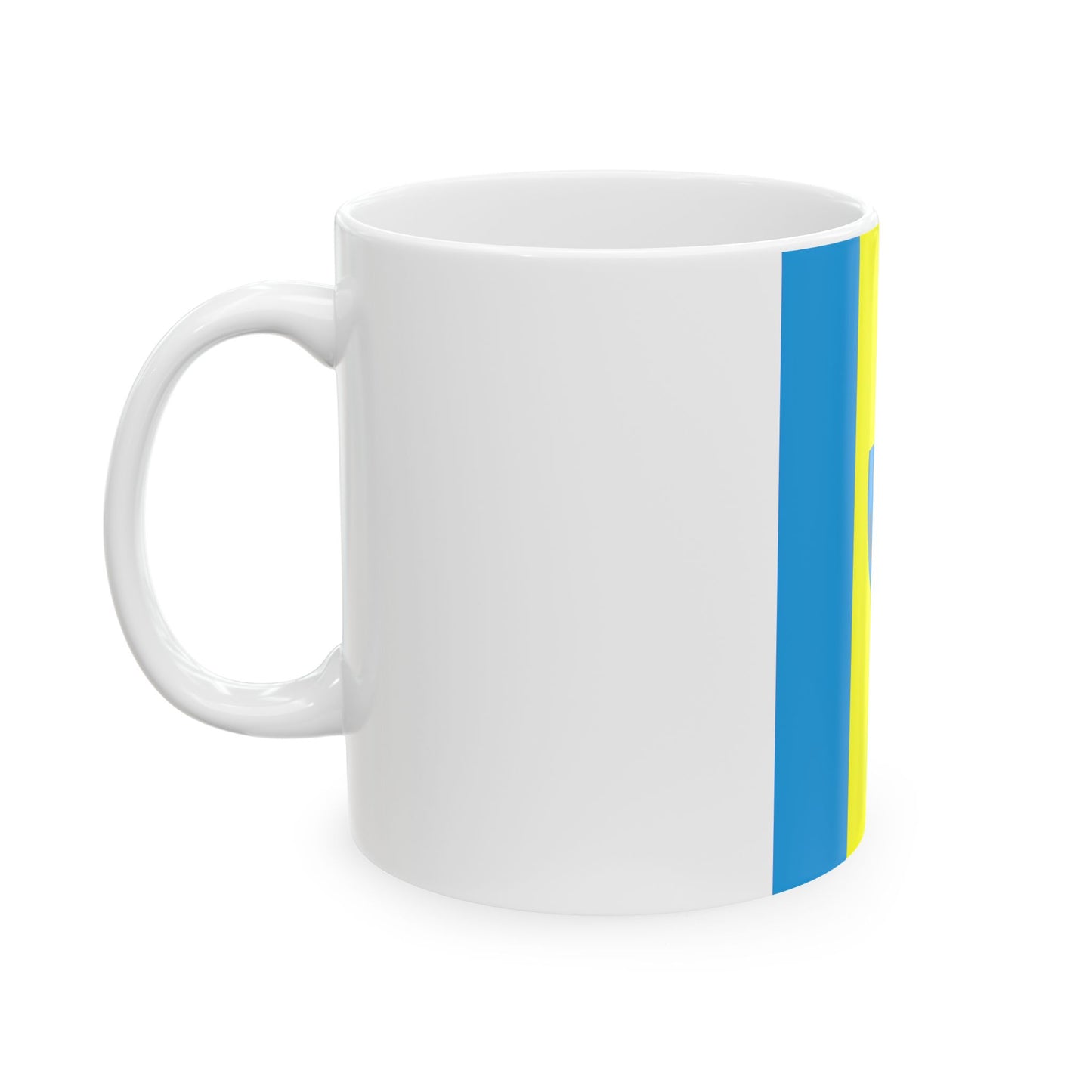 HUN Egyhazasdengeleg Flag (Hungary) White Coffee Mug-Go Mug Yourself