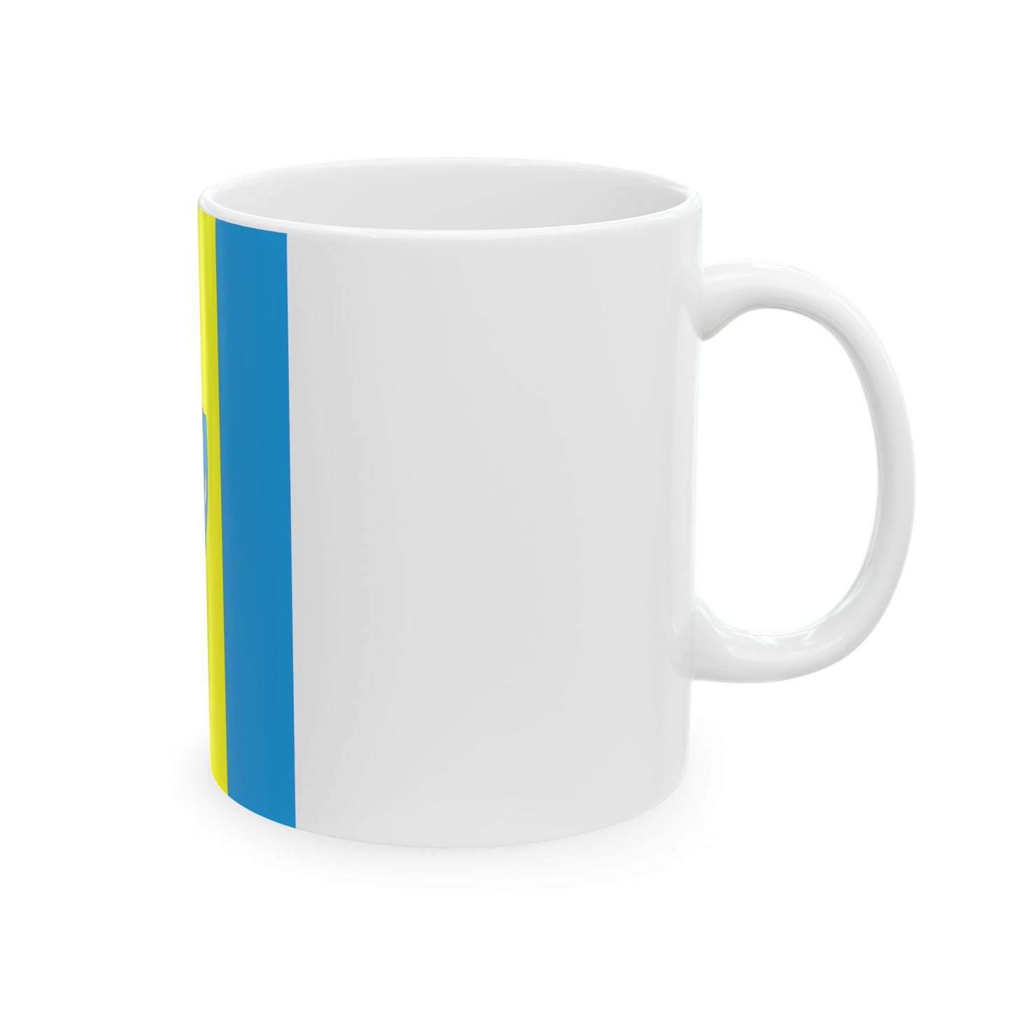 HUN Egyhazasdengeleg Flag (Hungary) White Coffee Mug-Go Mug Yourself