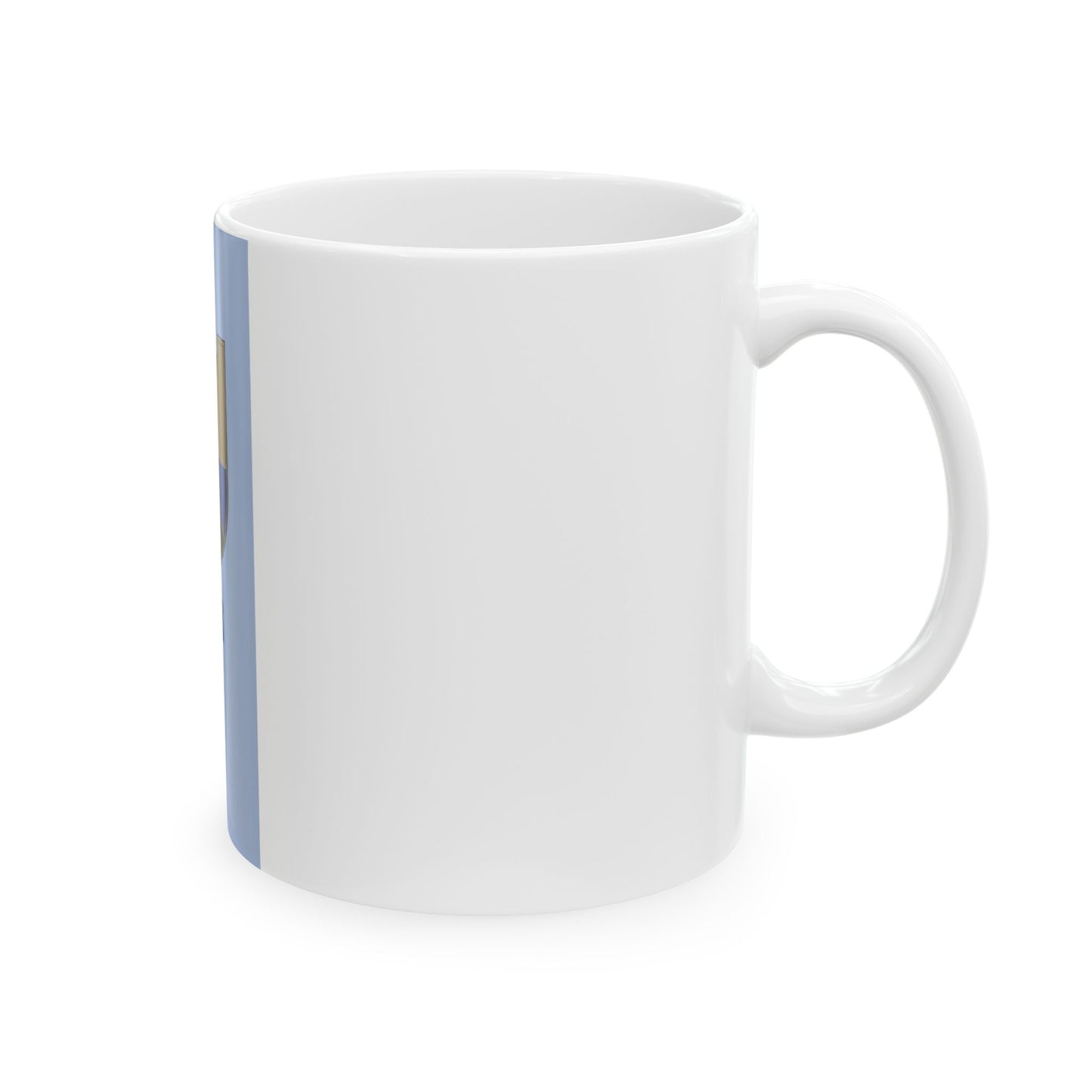 HUN Pecs flag 1974-1989 (Hungary) White Coffee Mug-Go Mug Yourself