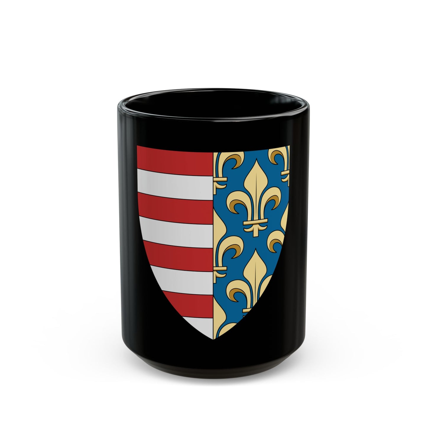 Hungary Country History Charles I (1310-1342) - Black Coffee Mug-15oz-Go Mug Yourself