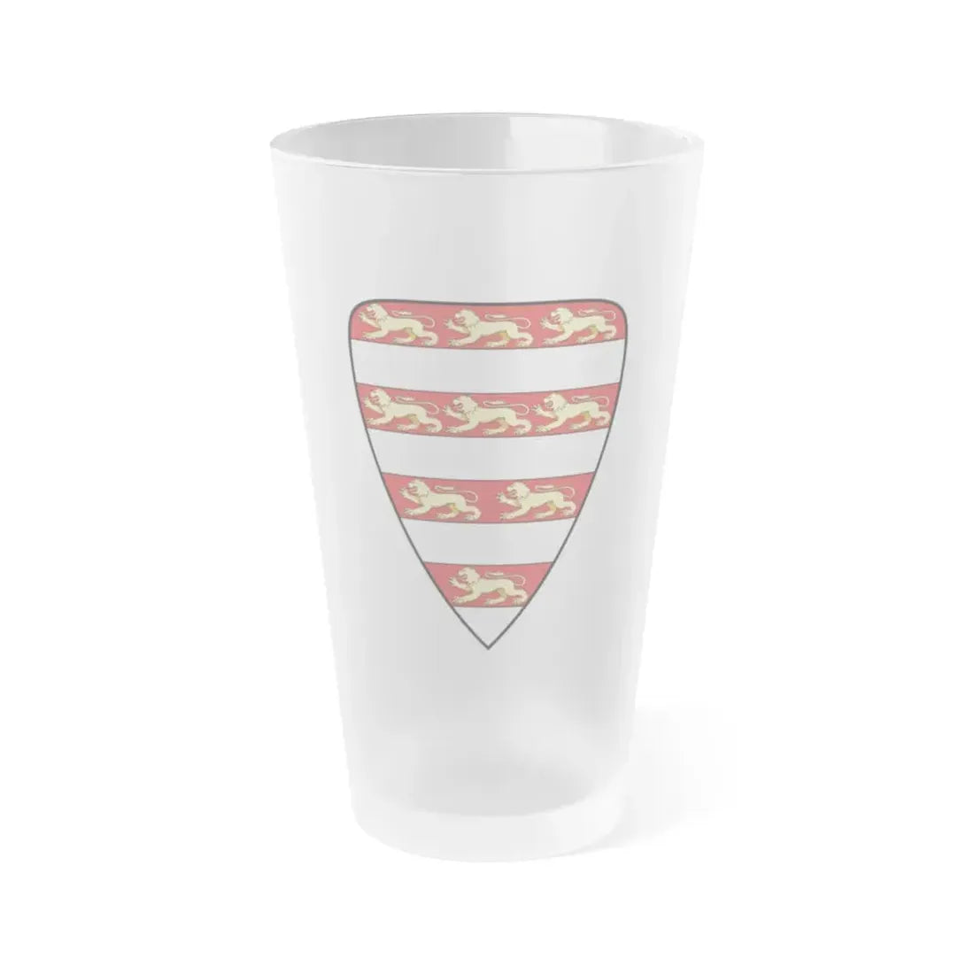 Hungary Country History Imre (1196-1204) - Frosted Pint Glass 16oz 16oz Frosted - Go Mug Yourself
