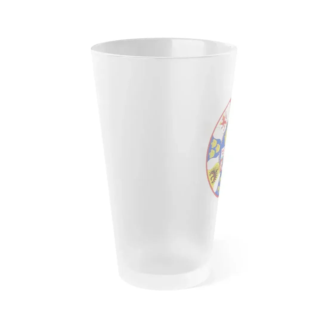 Hungary Country History Mathias Corvinus (1458-1490) - Frosted Pint Glass 16oz - Go Mug Yourself