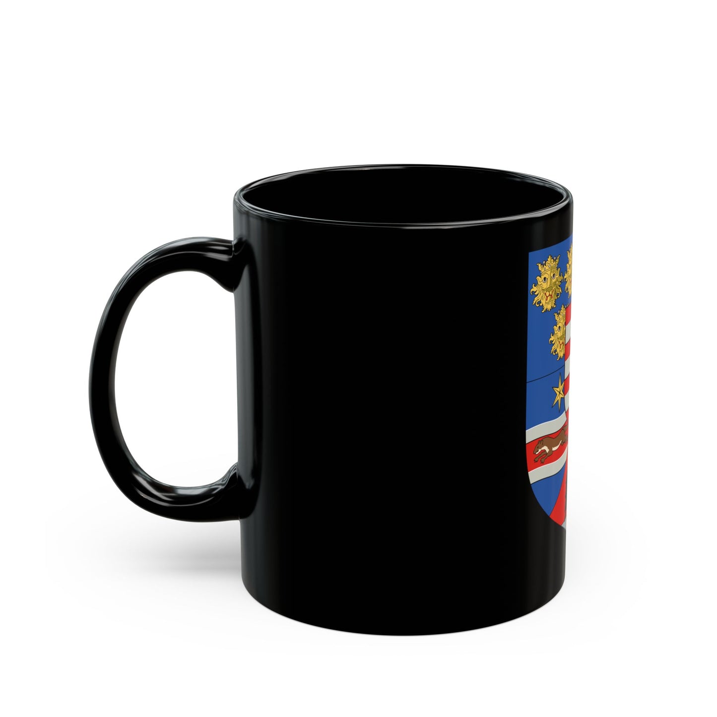 Hungary Country History Mid (1867) - Black Coffee Mug-Go Mug Yourself