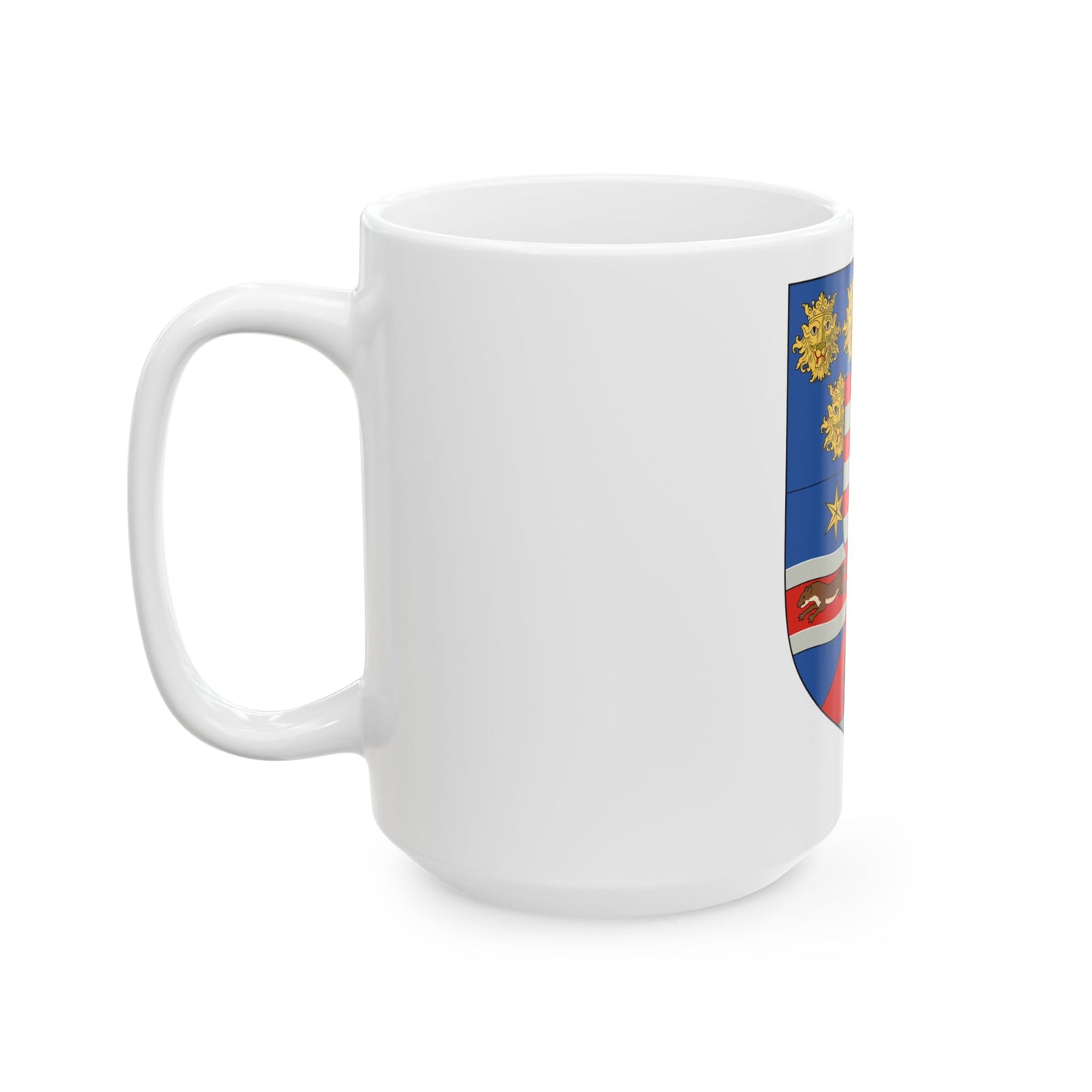 Hungary Country History Mid (1867) - White Coffee Mug-Go Mug Yourself