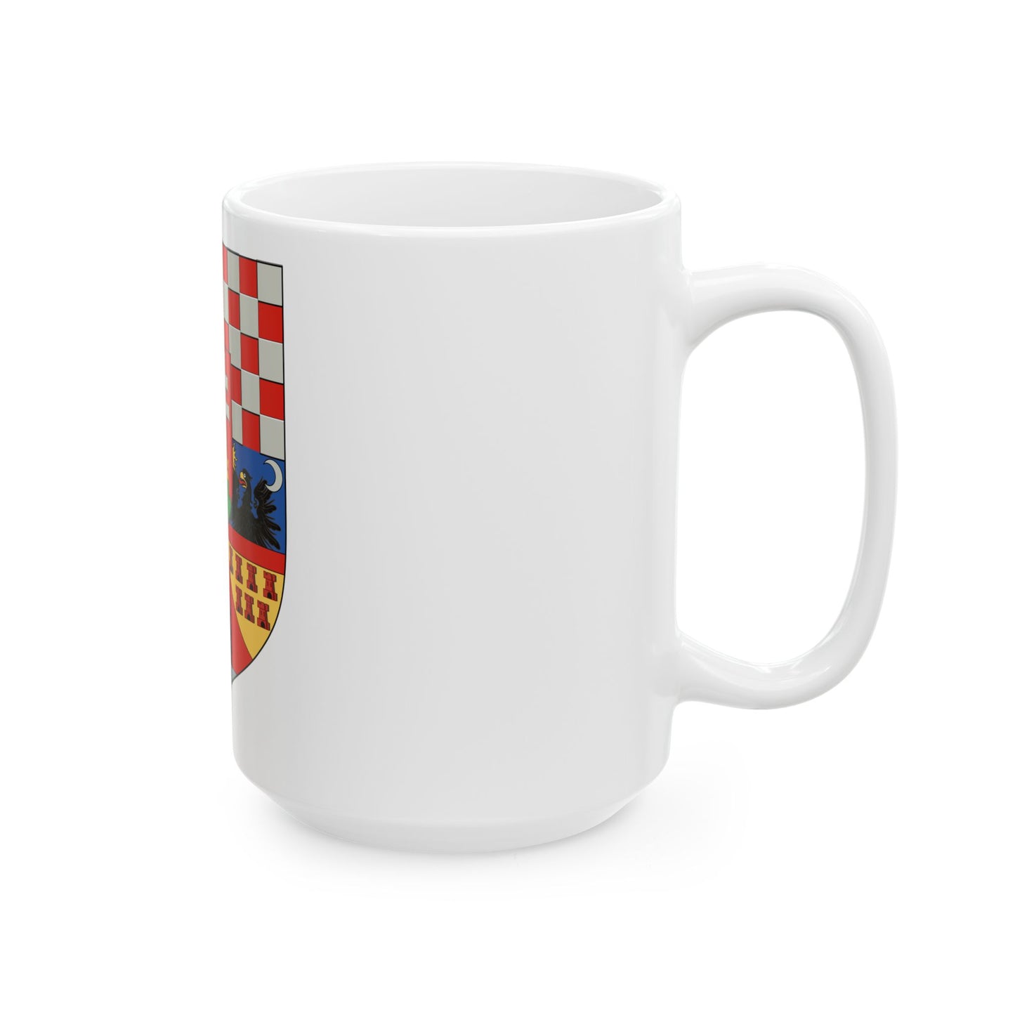 Hungary Country History Mid (1867) - White Coffee Mug-Go Mug Yourself