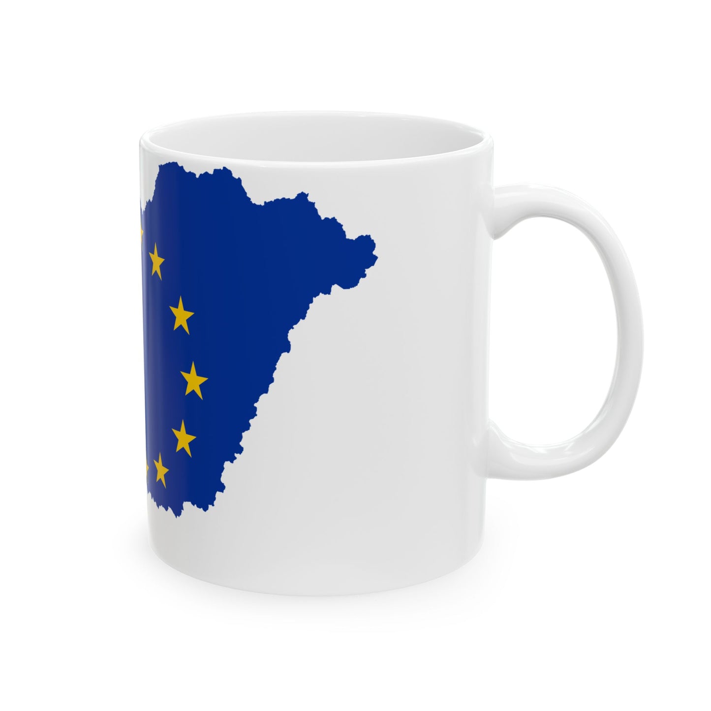 Hungary EU (Hungary) White Coffee Mug-Go Mug Yourself