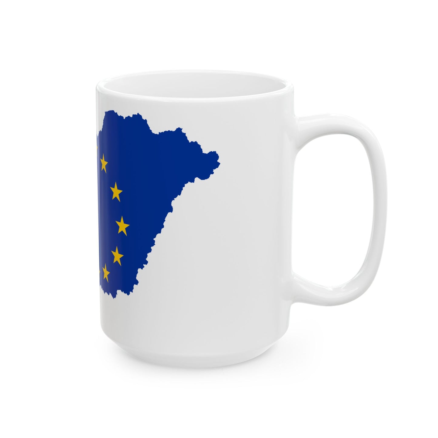 Hungary EU (Hungary) White Coffee Mug-Go Mug Yourself