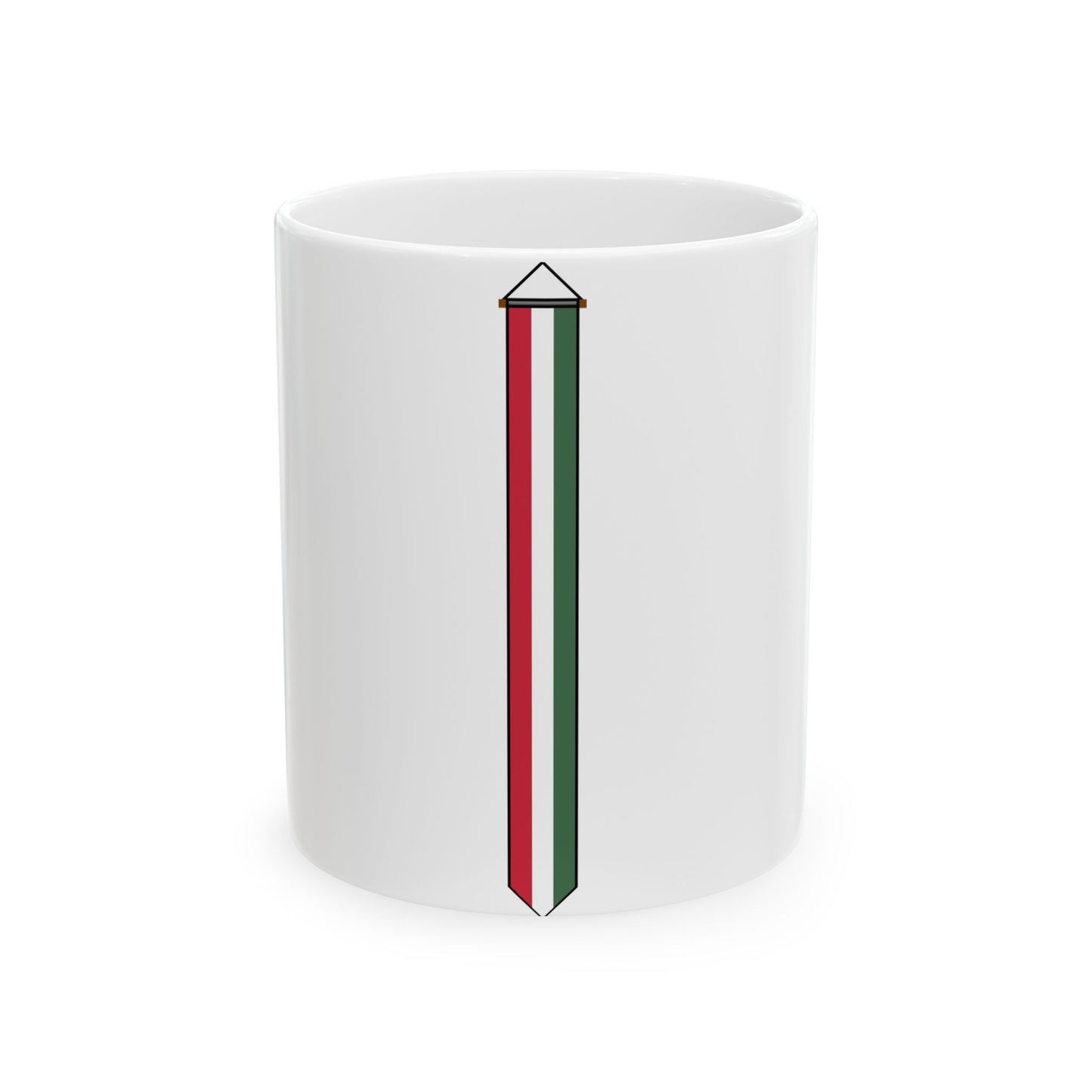 Hungary penn (Hungary) White Coffee Mug-11oz-Go Mug Yourself