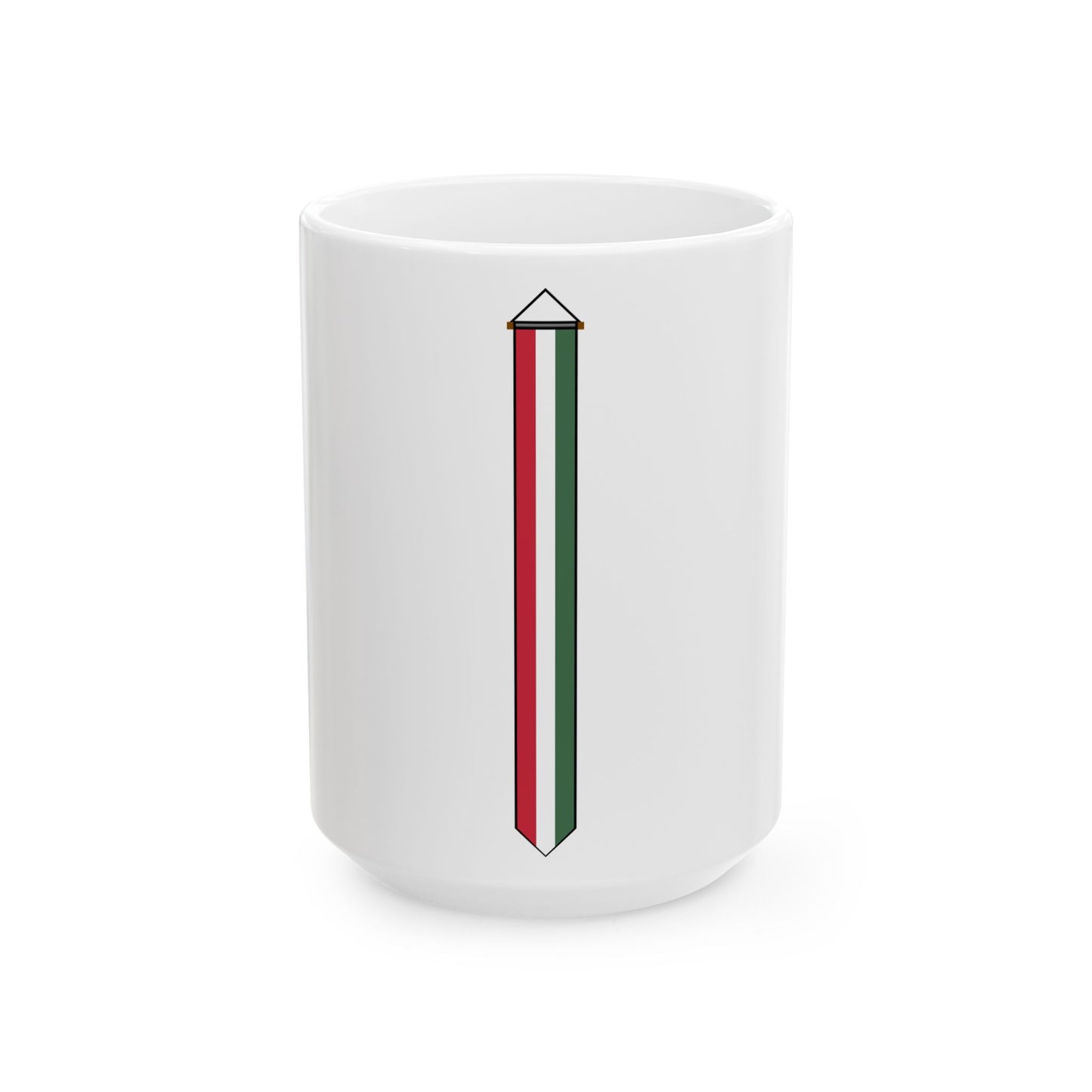Hungary penn (Hungary) White Coffee Mug-15oz-Go Mug Yourself