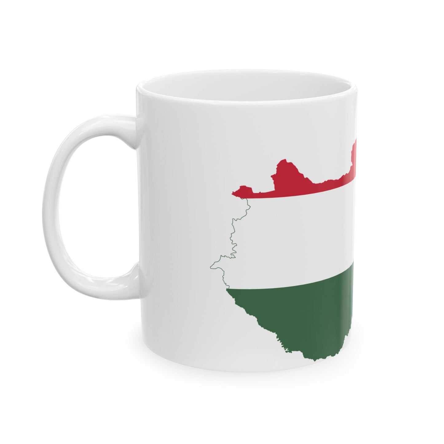 Hungary stub (Hungary) White Coffee Mug-Go Mug Yourself