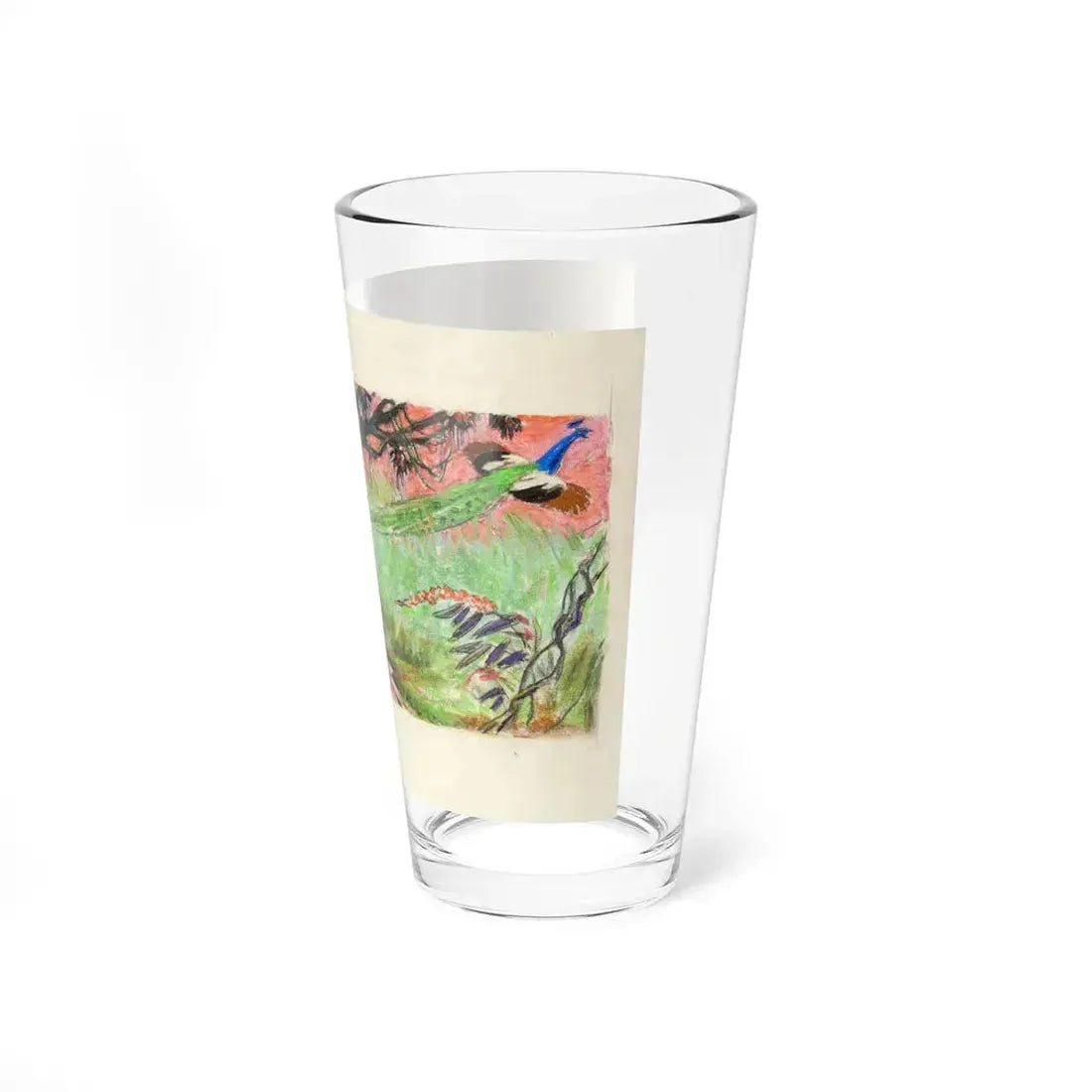 Hunter's Choice, Trapped, and Other Wildlife Illustration 2 - Pint Glass 16oz - Go Mug Yourself