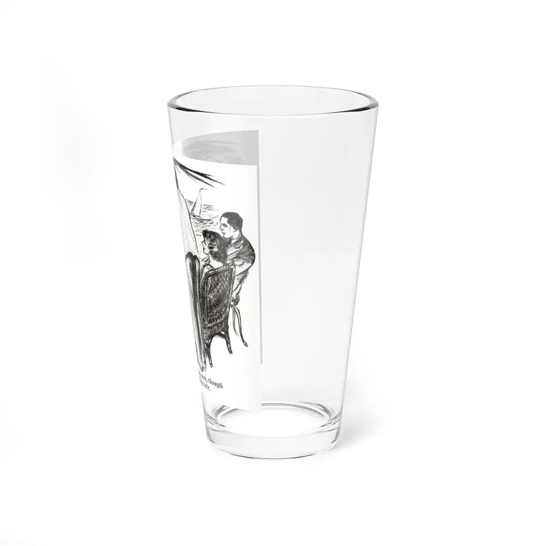 Hurricane (3), Liberty magazine, July 9, 1932 - Pint Glass 16oz - Go Mug Yourself