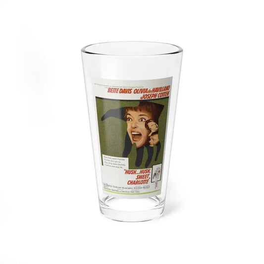 HUSH... HUSH SWEET CHARLOTTE 1964 Movie Poster - Pint Glass 16oz 16oz - Go Mug Yourself