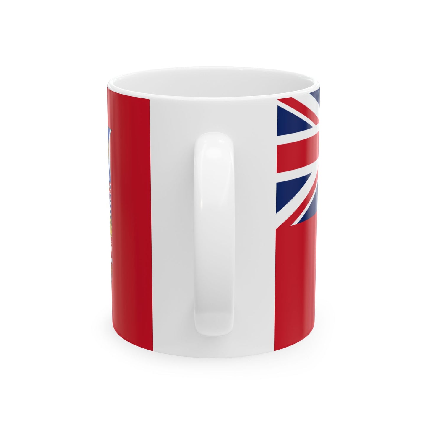 Hypothetical Current Canadian Red Ensign (Canada) White Coffee Mug-Go Mug Yourself
