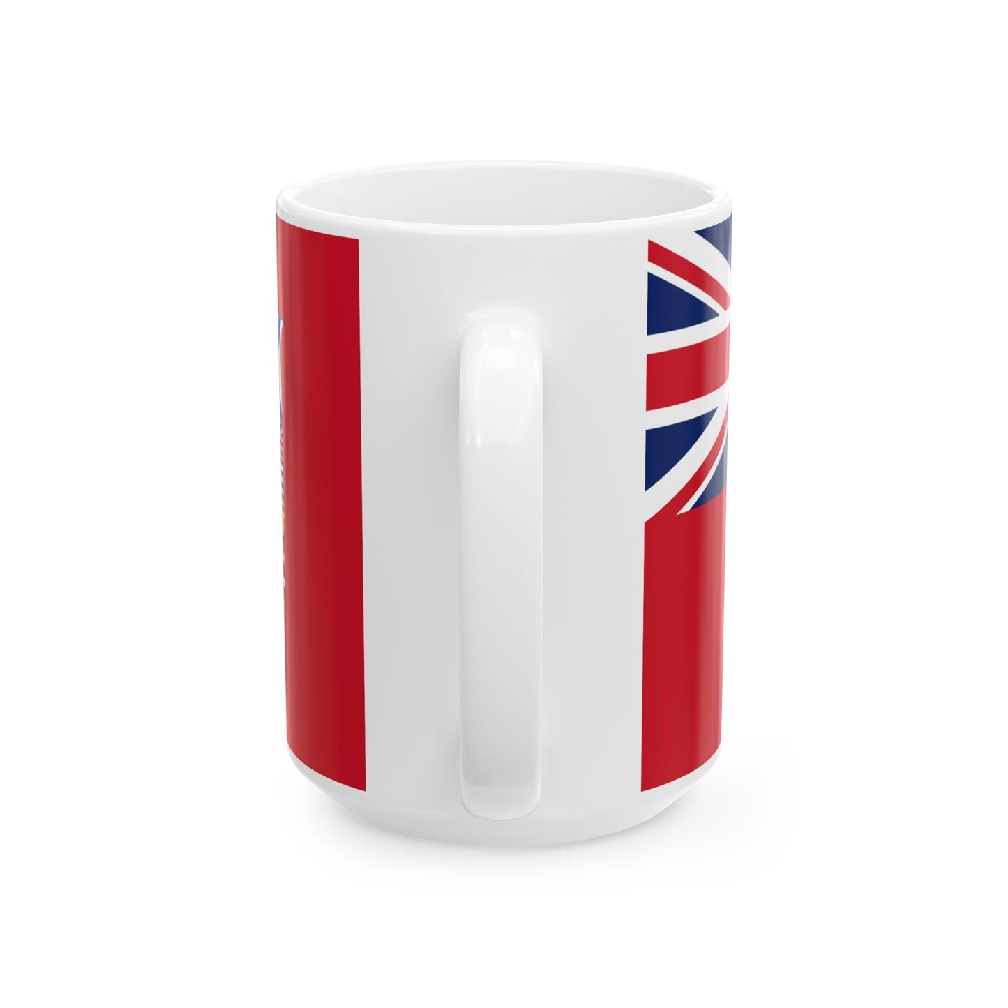 Hypothetical Current Canadian Red Ensign (Canada) White Coffee Mug-Go Mug Yourself