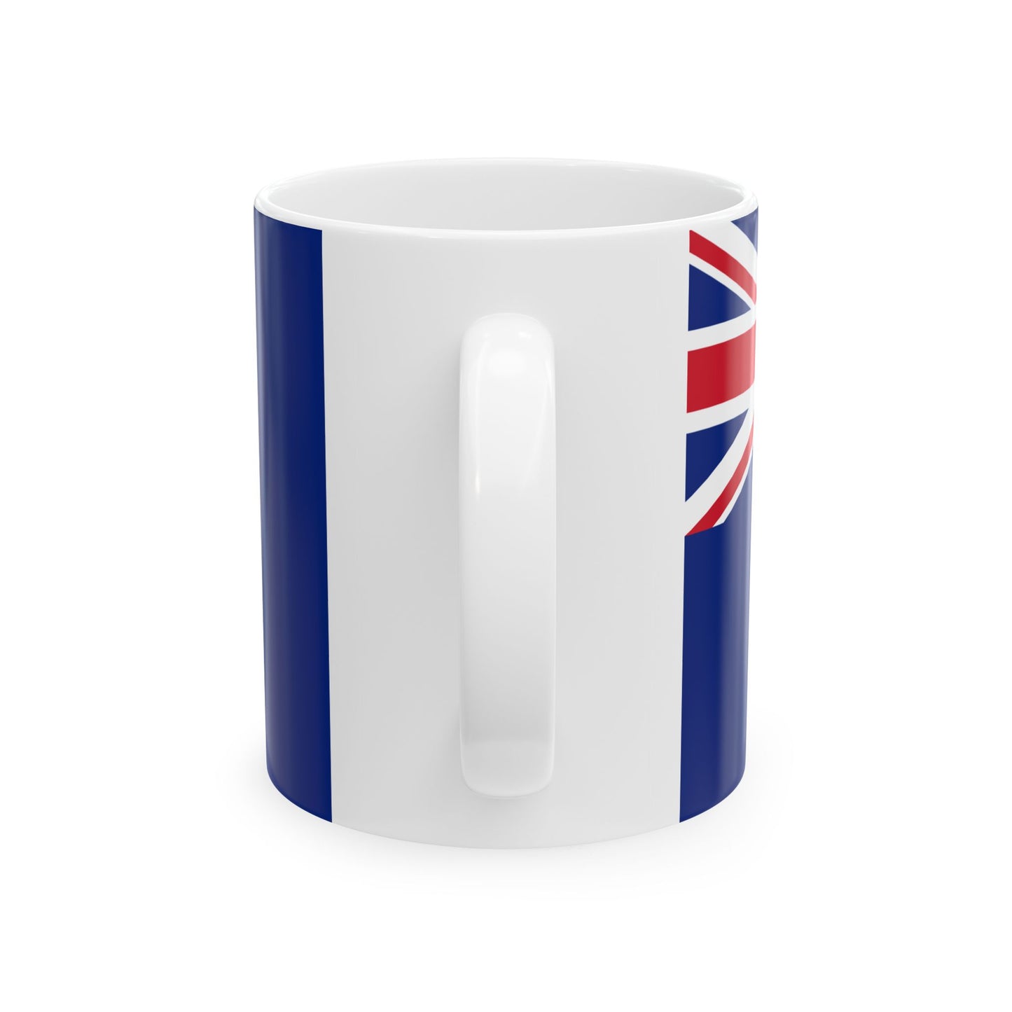 Hypothetical flag of British Columbia 1906-1960 (Canada) White Coffee Mug-Go Mug Yourself