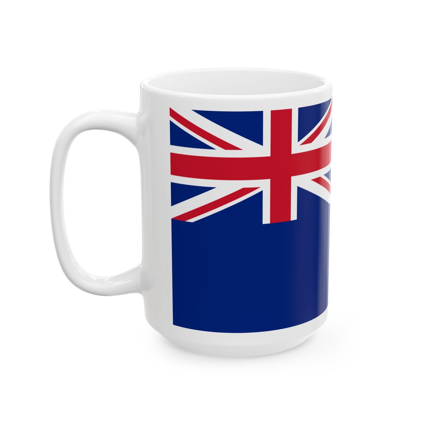 Hypothetical flag of British Columbia 1906-1960 (Canada) White Coffee Mug-Go Mug Yourself