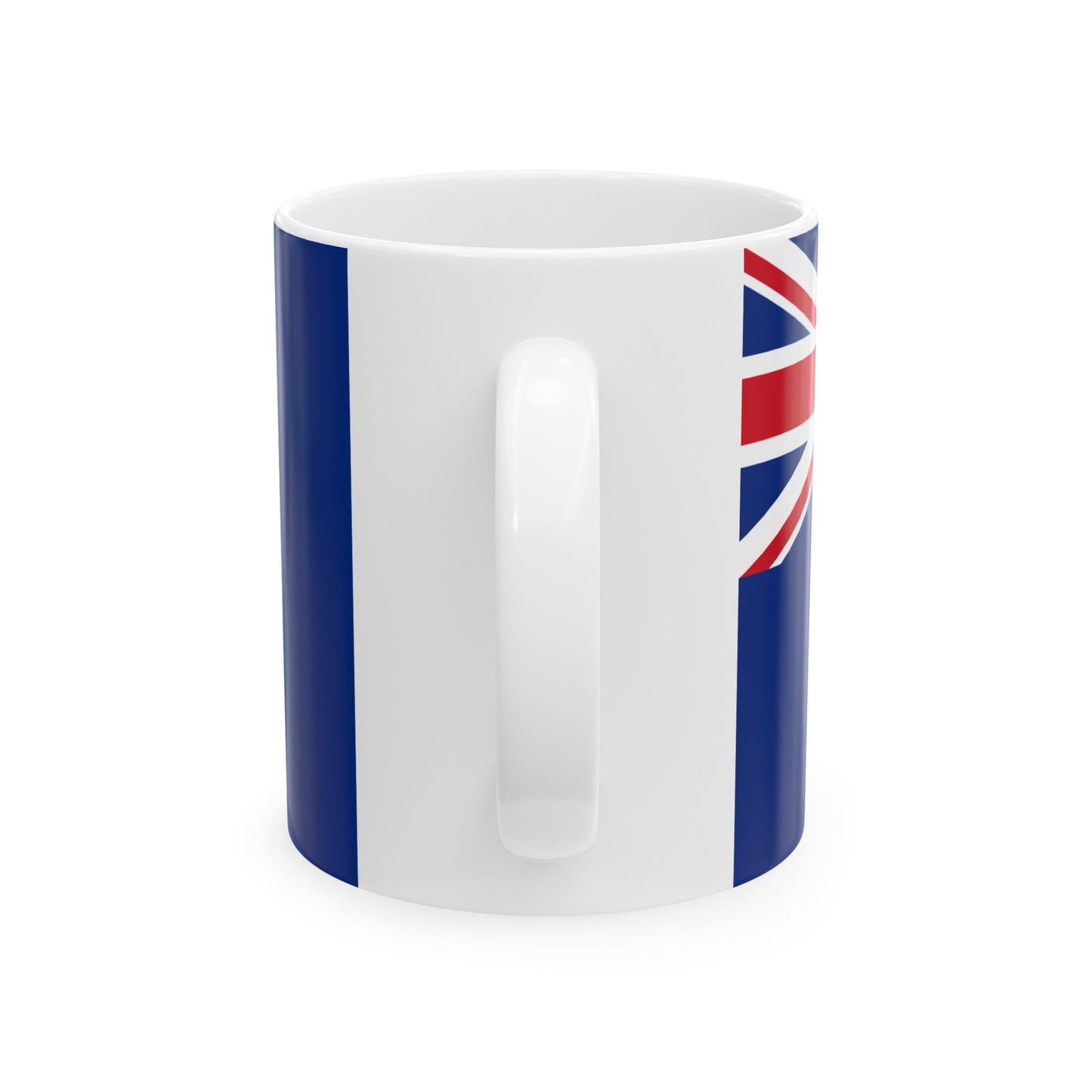 Hypothetical flag of New Brunswick 1868-1965 (Canada) White Coffee Mug-Go Mug Yourself