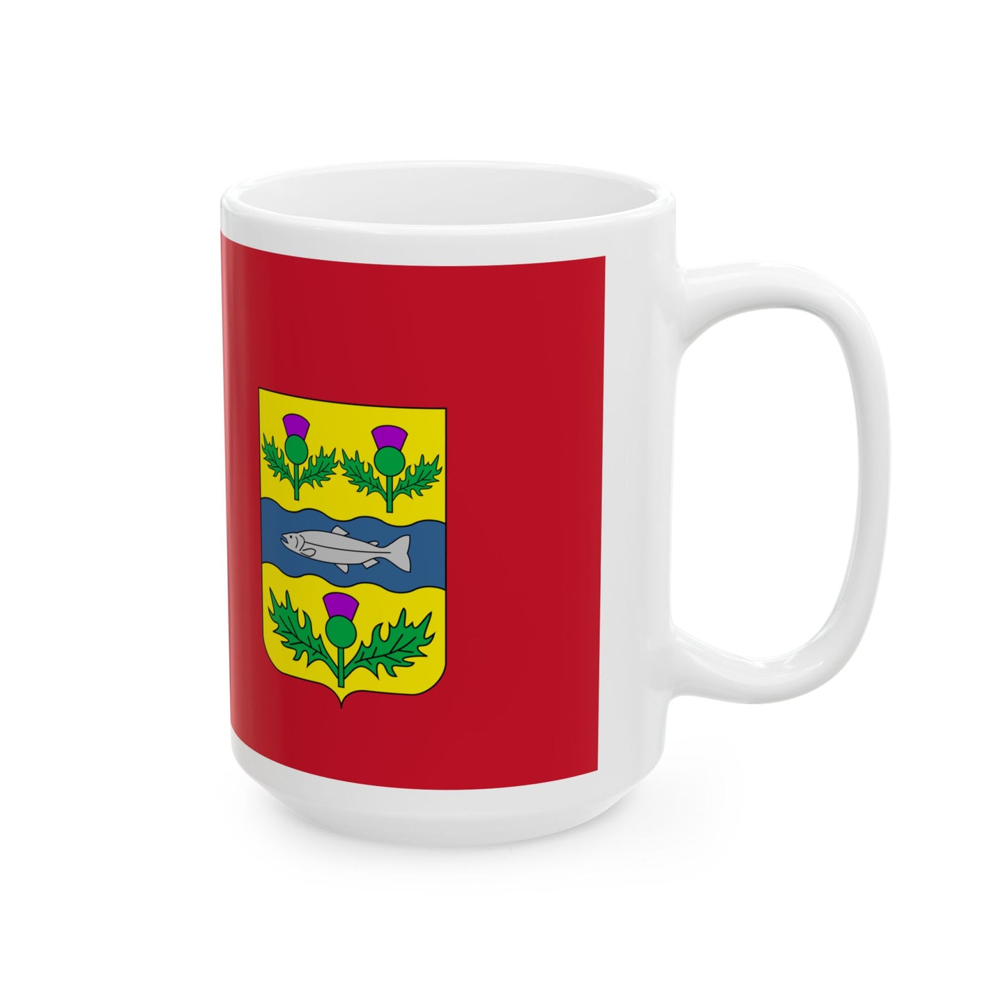 Hypothetical flag of Nova Scotia 1868-1929 (Canada) White Coffee Mug-Go Mug Yourself