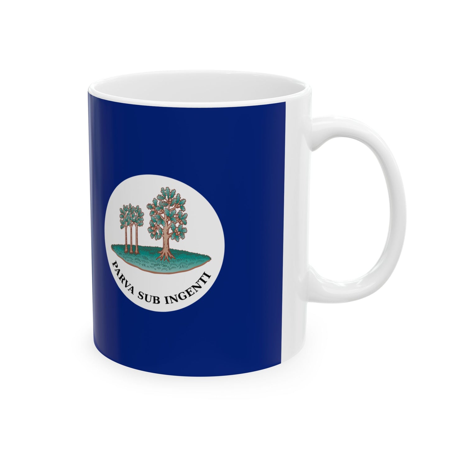 Hypothetical flag of Prince Edward Island 1905-1964 (Canada) White Coffee Mug-Go Mug Yourself