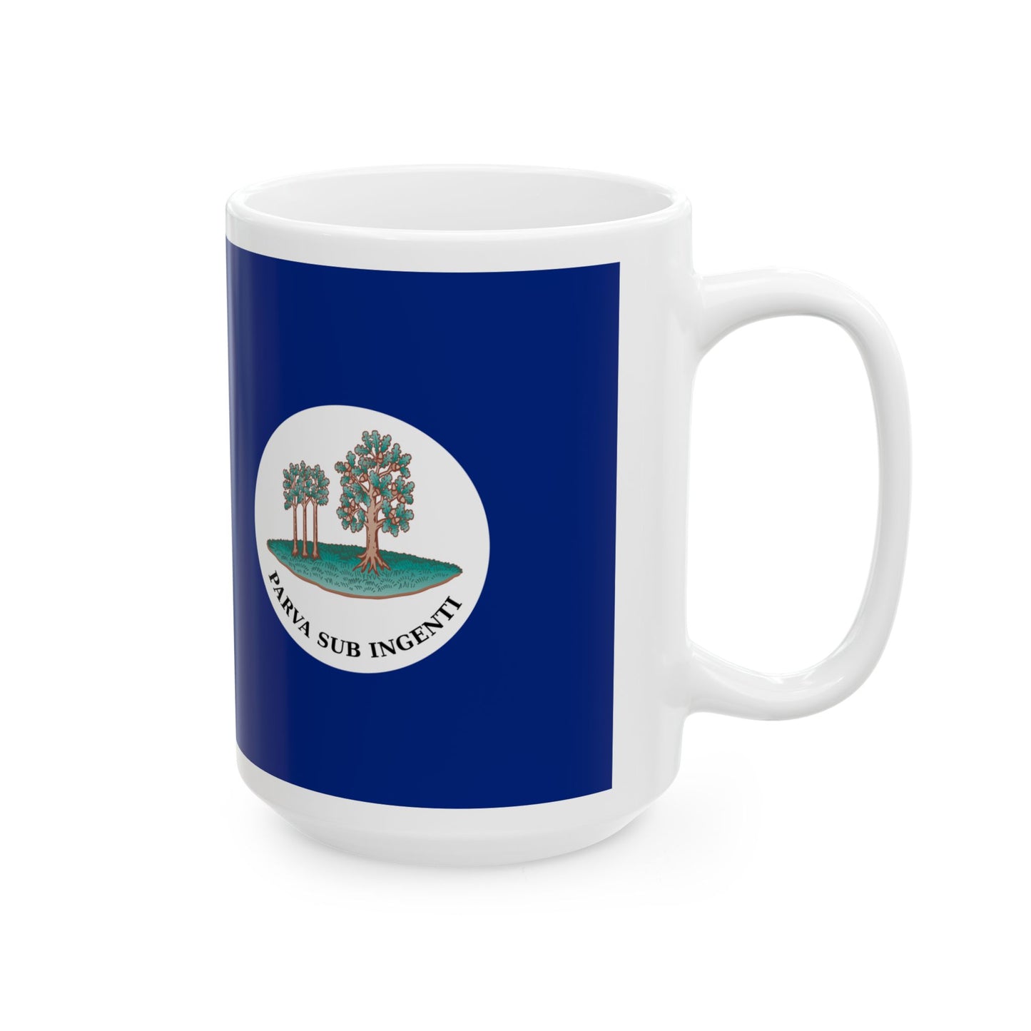 Hypothetical flag of Prince Edward Island 1905-1964 (Canada) White Coffee Mug-Go Mug Yourself