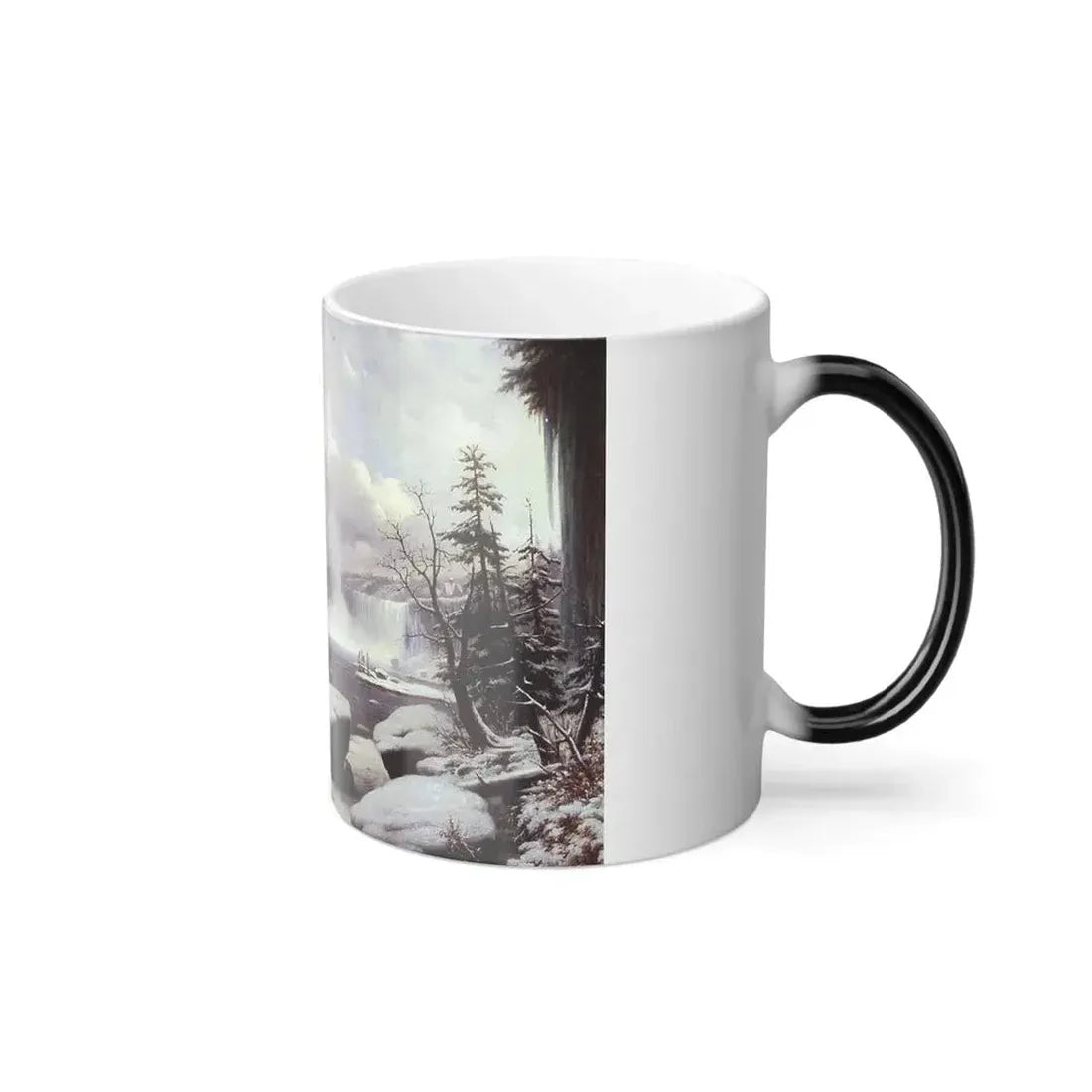 Hyppolyte Sebron (1801-1879) Niagara Falls - Color Changing Mug 11oz - Go Mug Yourself
