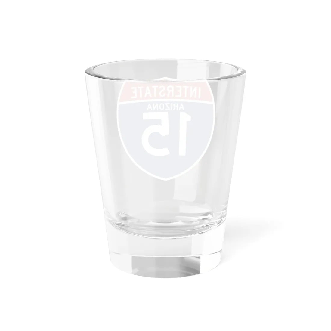 I-15 AZ (Arizona) (Road Sign) Shot Glass 1.5oz - Go Mug Yourself